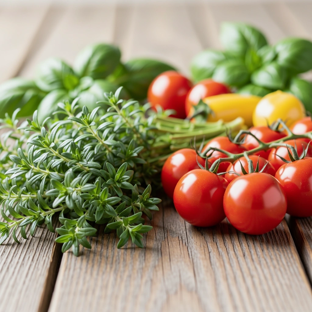 Ingredienti freschi e naturali